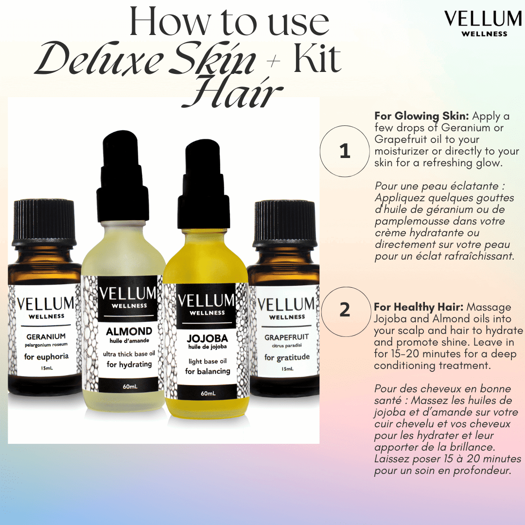 Deluxe Skin + Hair Kit | Vellum Wellness