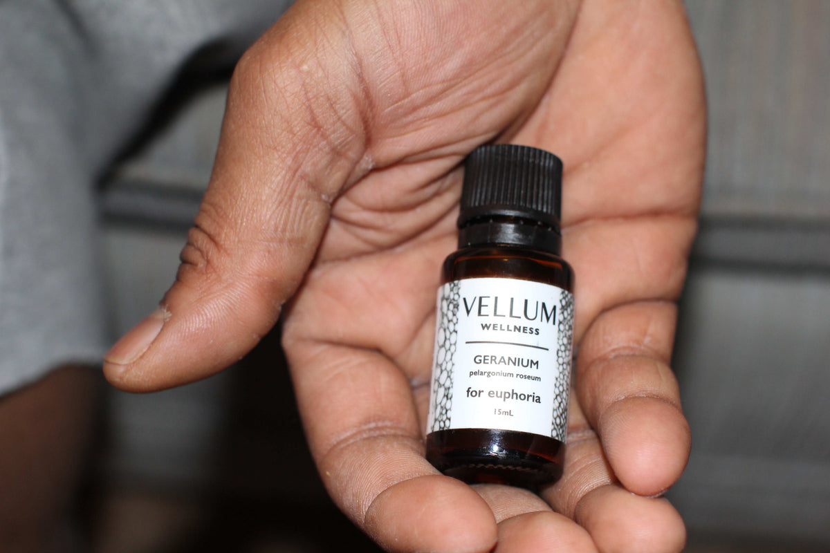 Geranium Essential Oil | Vellum Wellness