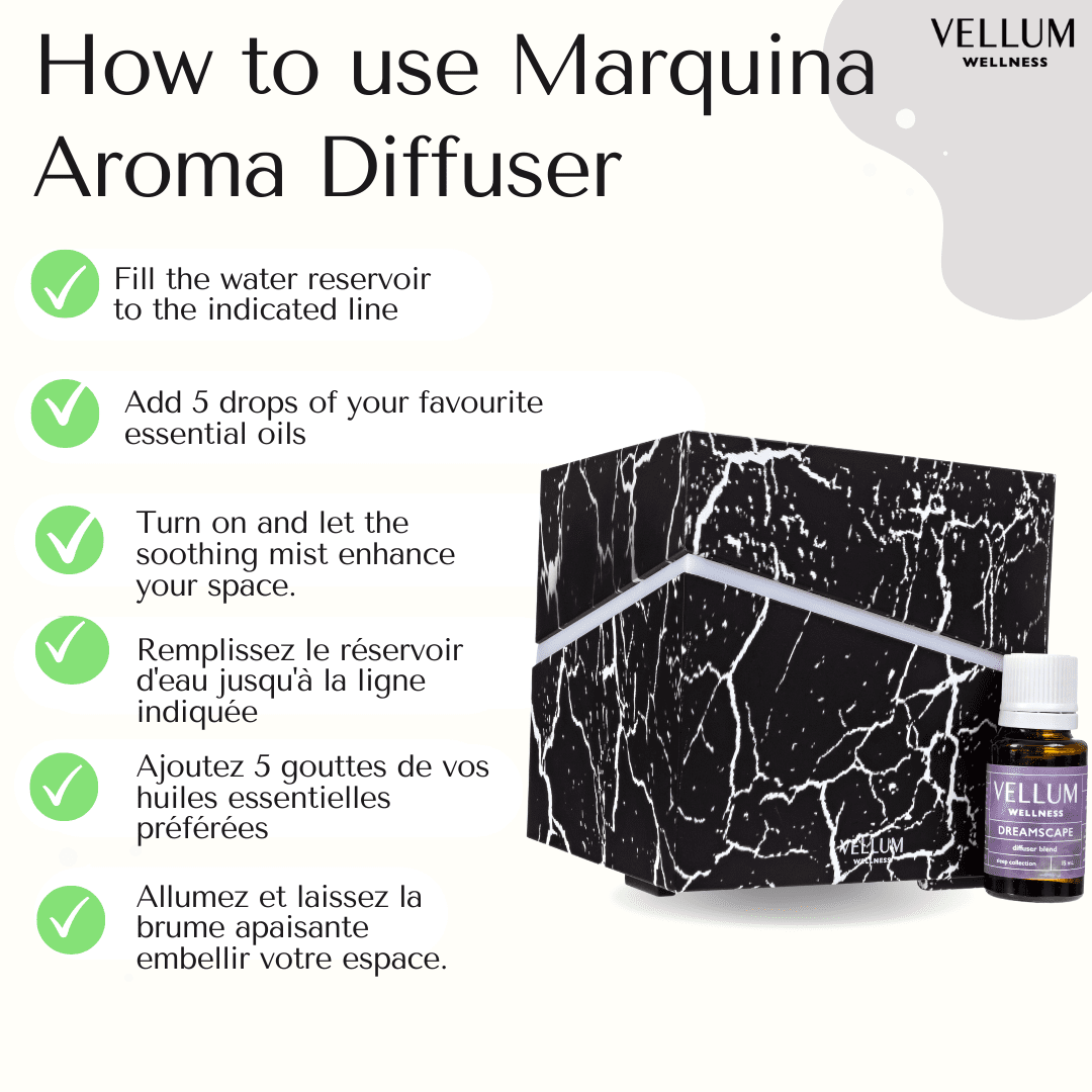 Marquina Aroma Diffuser | Vellum Wellness