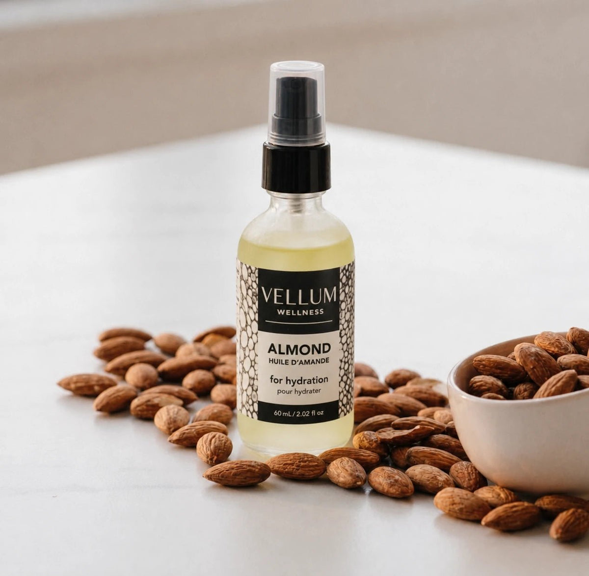 Almond Base Oil | Vellum Wellness