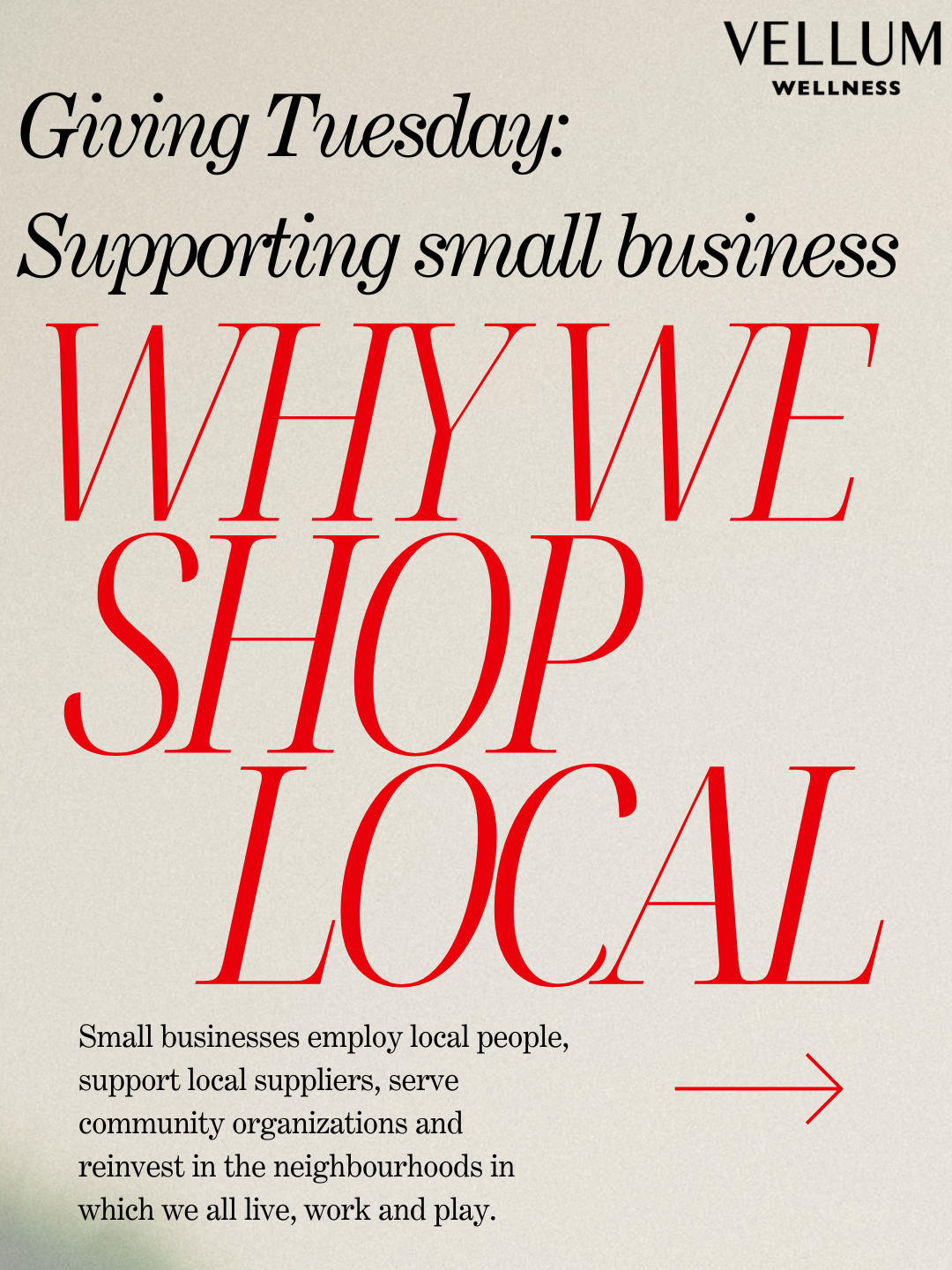 Giving Tuesday 2025: Shop Local to support your community