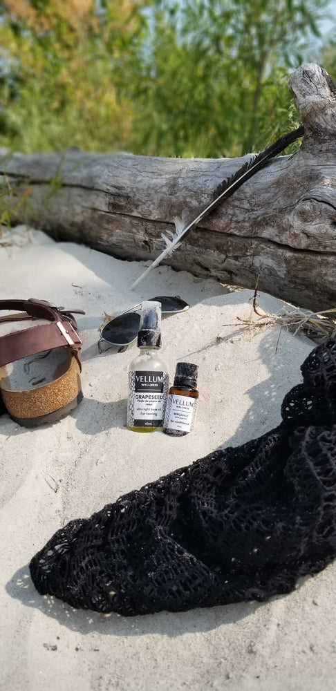 How to use plant oils at the beach
