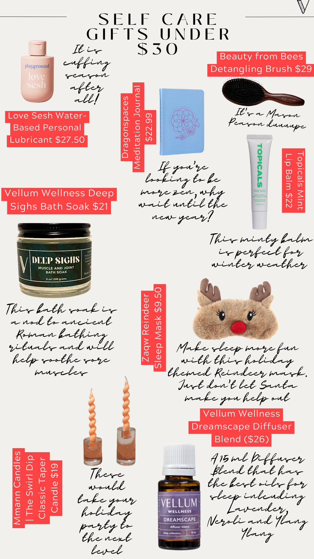 Self-Care Gifts Under $30: The Perfect Picks for Cozy Season