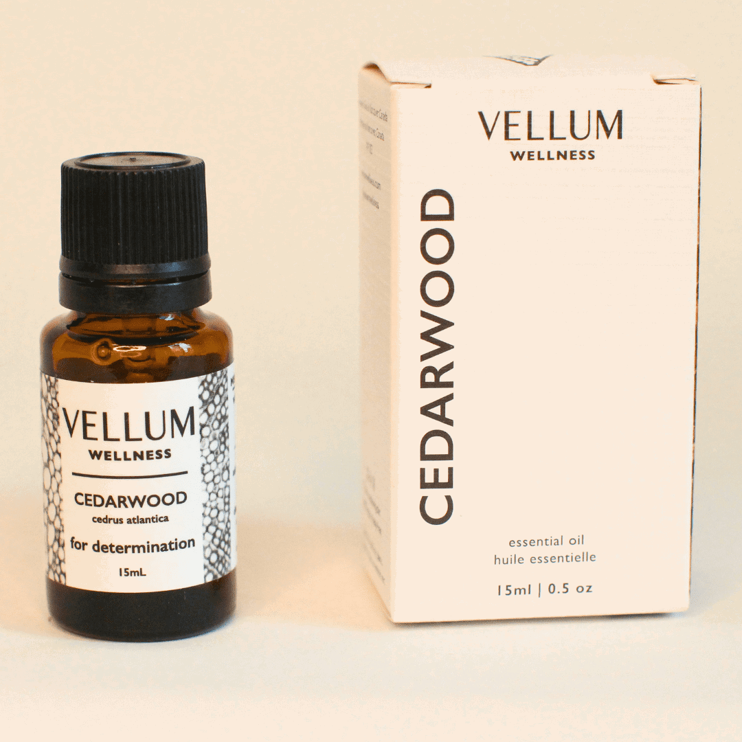 Cedarwood Essential Oil | Vellum Wellness
