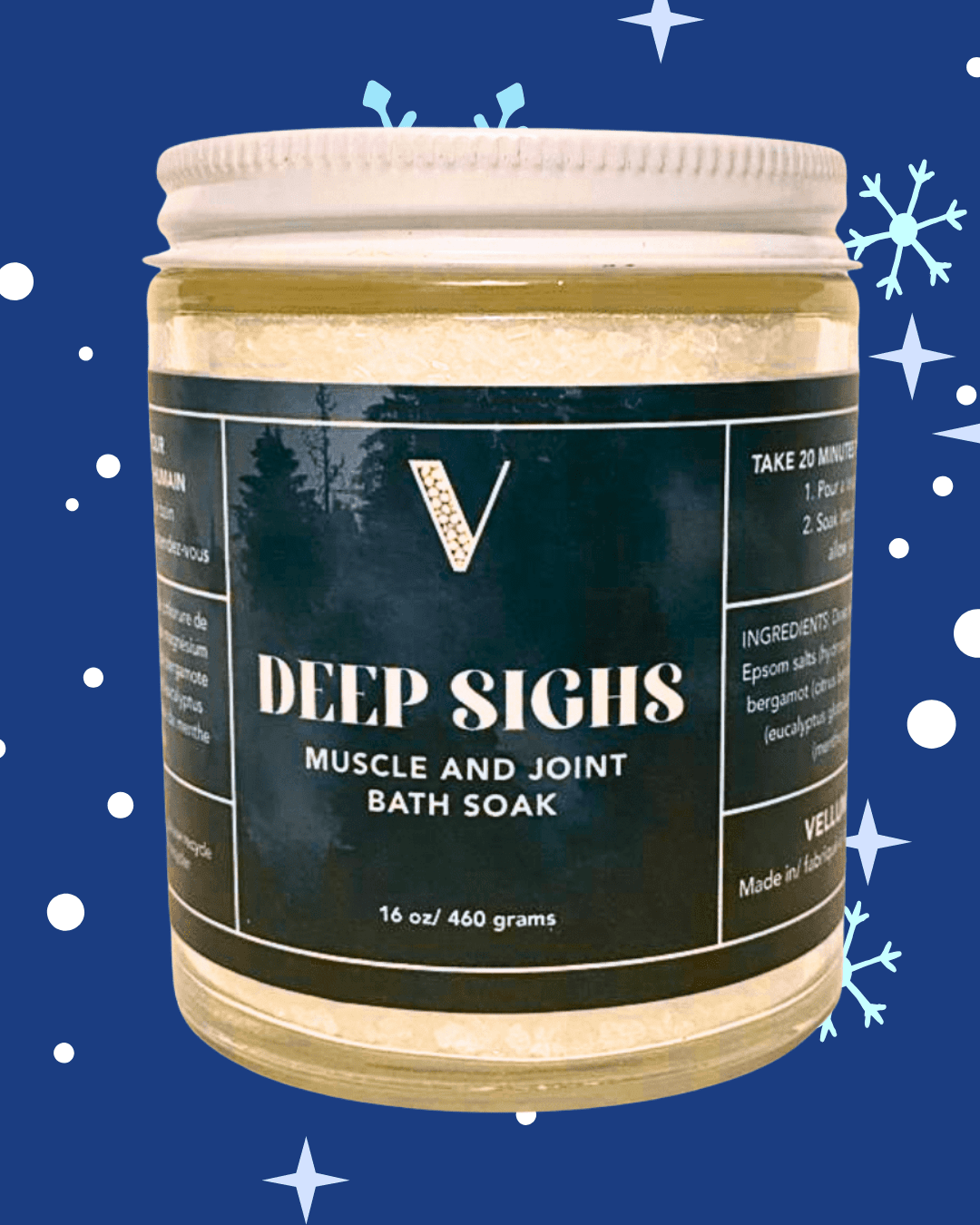 Deep Sighs Bath Soak | Vellum Wellness