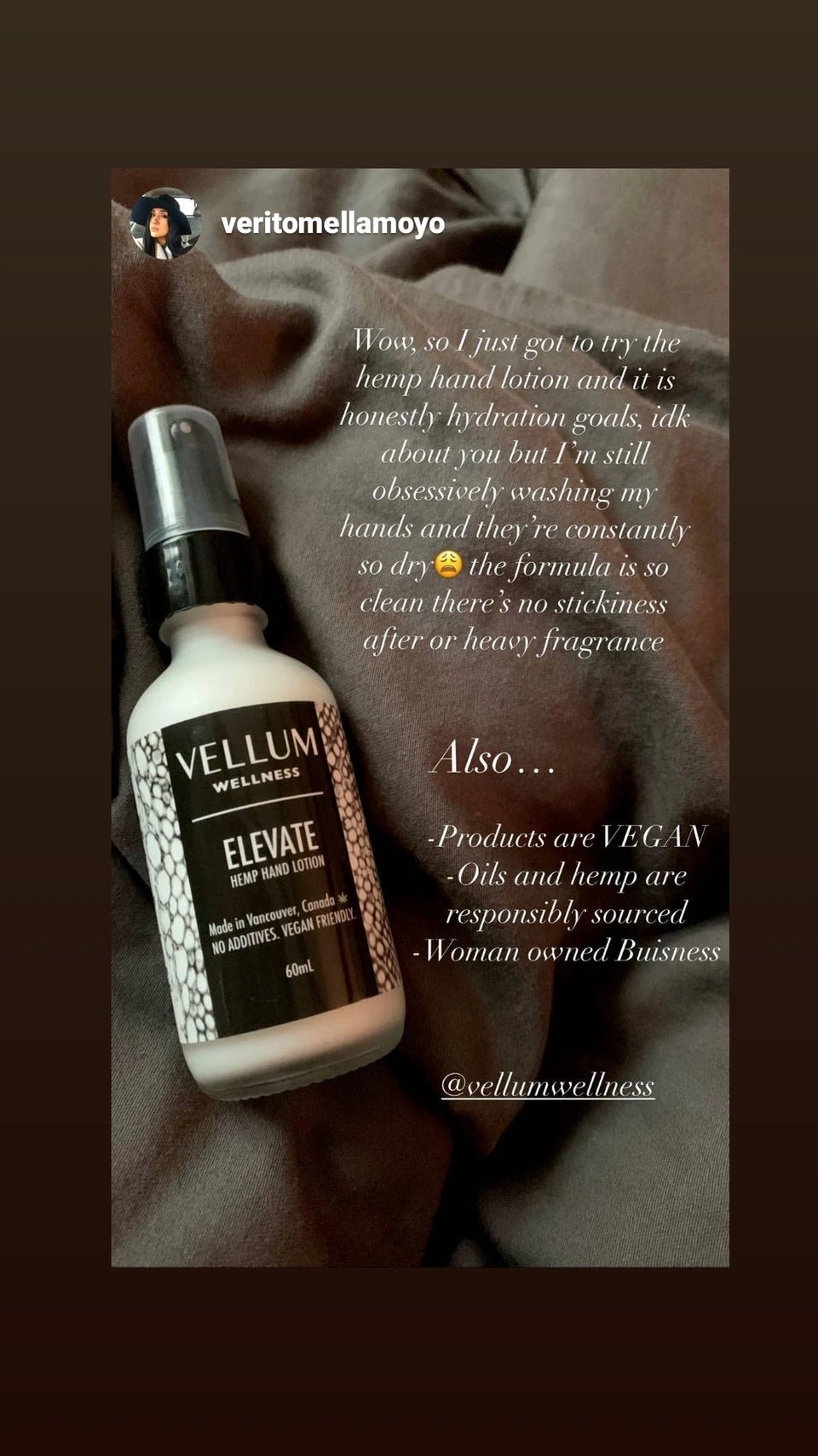 
                  
                    Elevate Hand Lotion | Vellum Wellness
                  
                