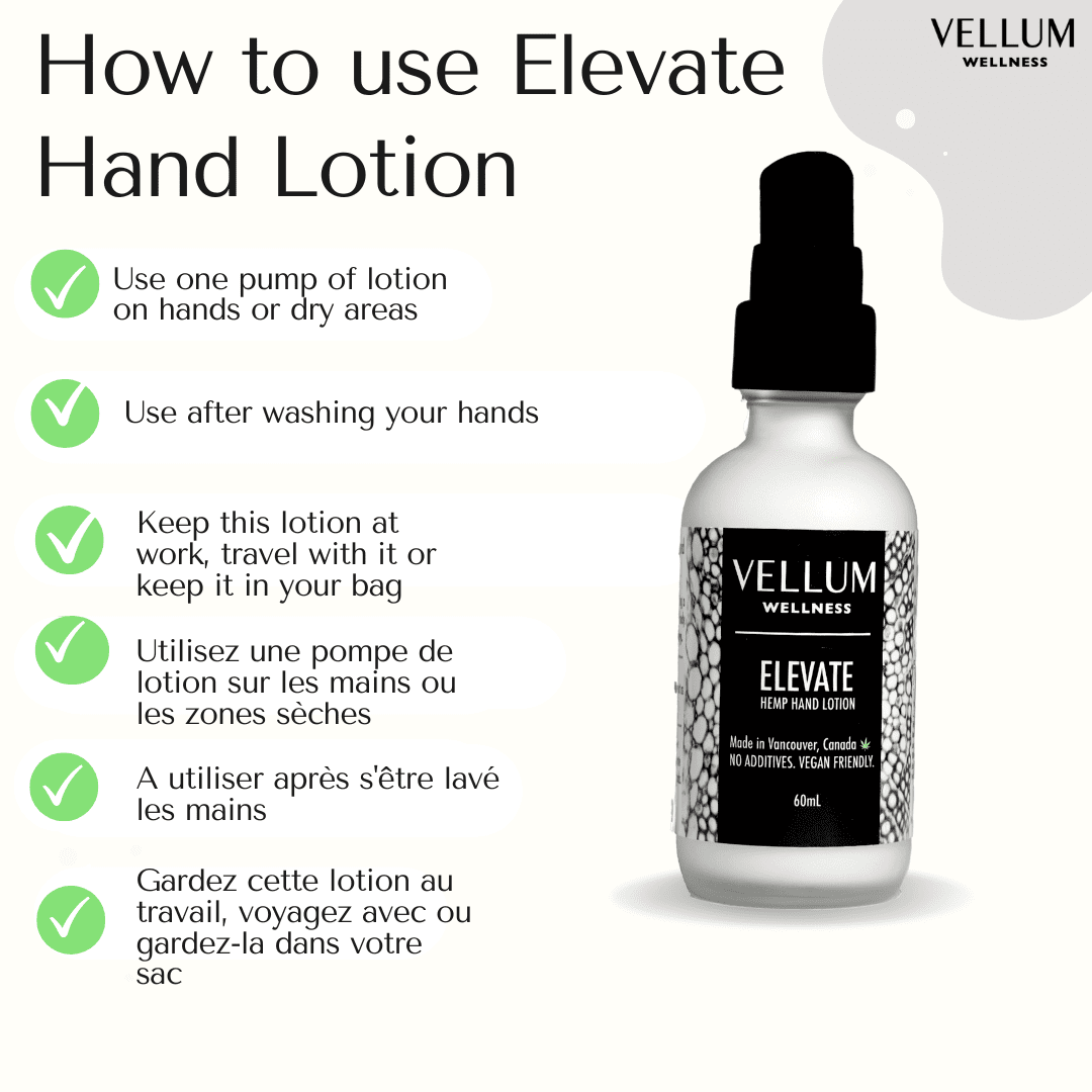 Elevate Hand Lotion | Vellum Wellness