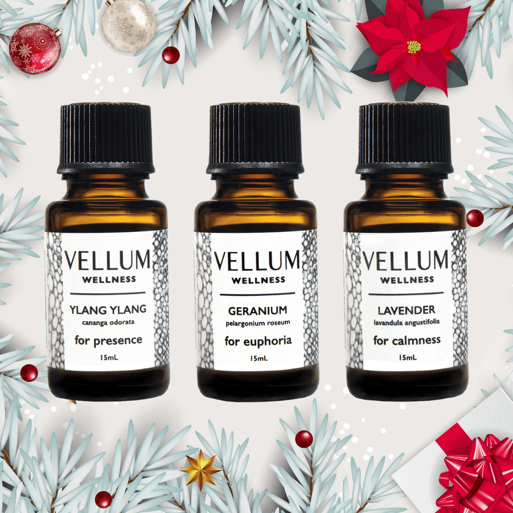 Floral Essential Oil Trio | Vellum Wellness