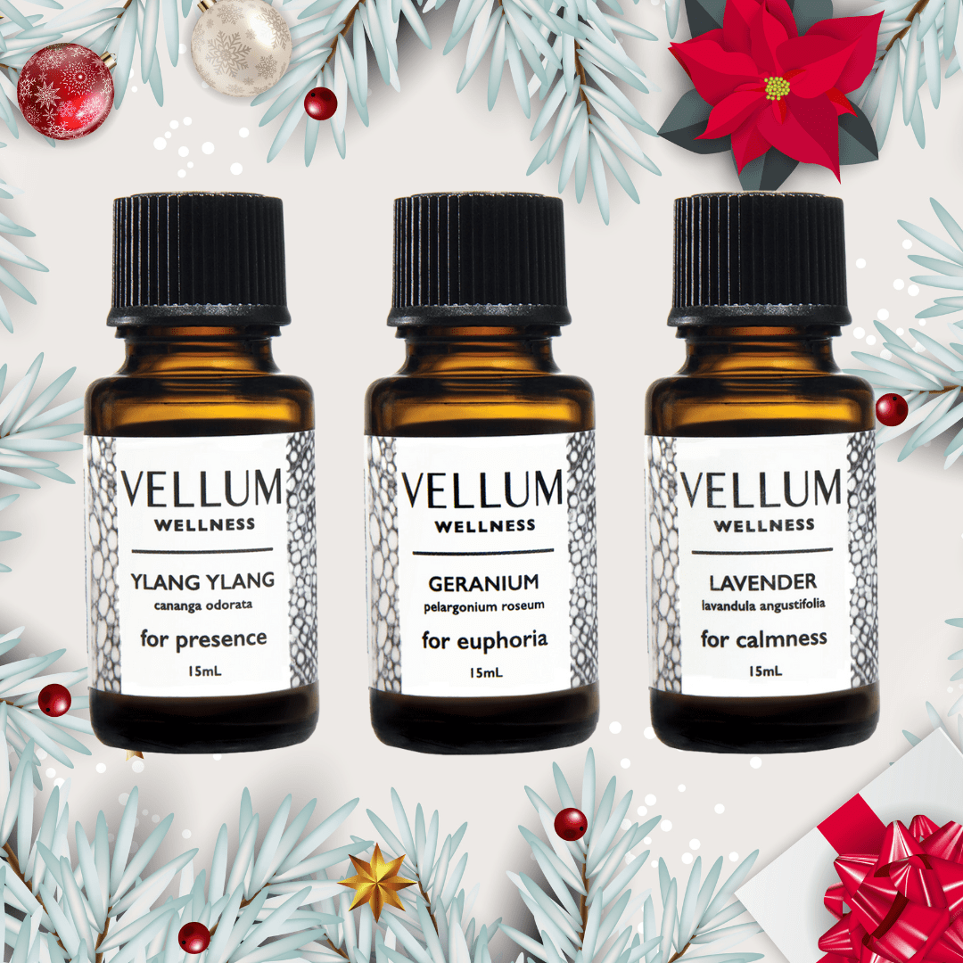 Floral Essential Oil Trio | Vellum Wellness