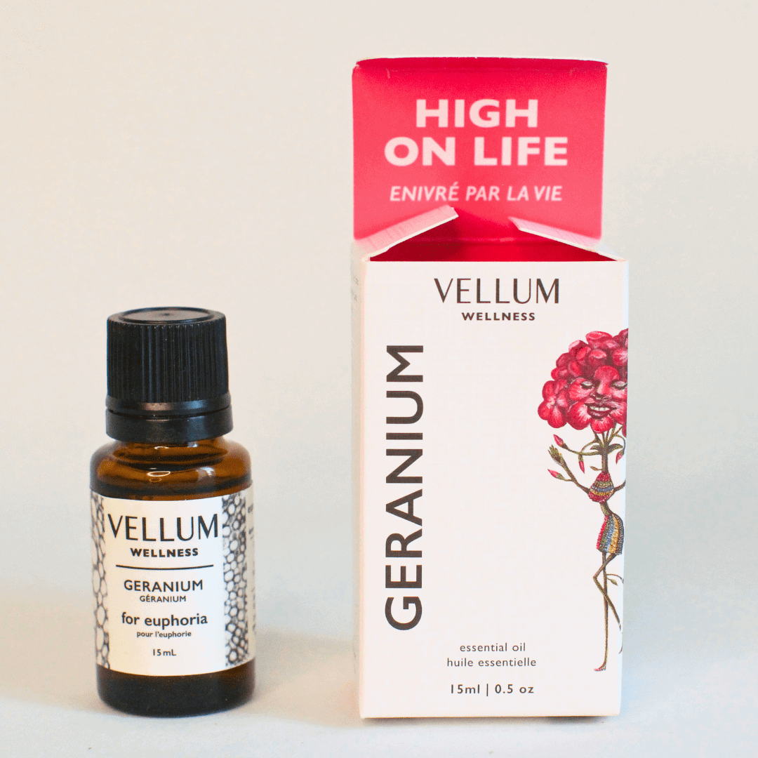 Geranium Essential Oil | Vellum Wellness