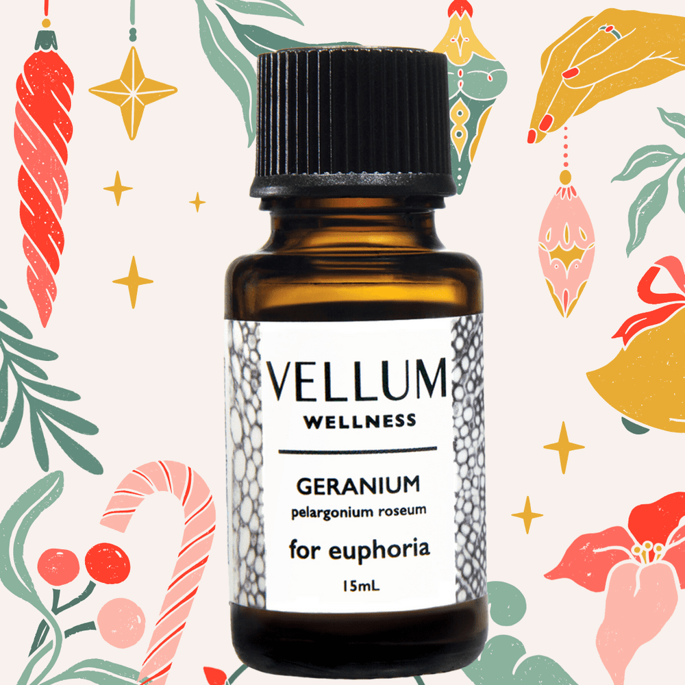 
                  
                    Geranium Essential Oil | Vellum Wellness
                  
                