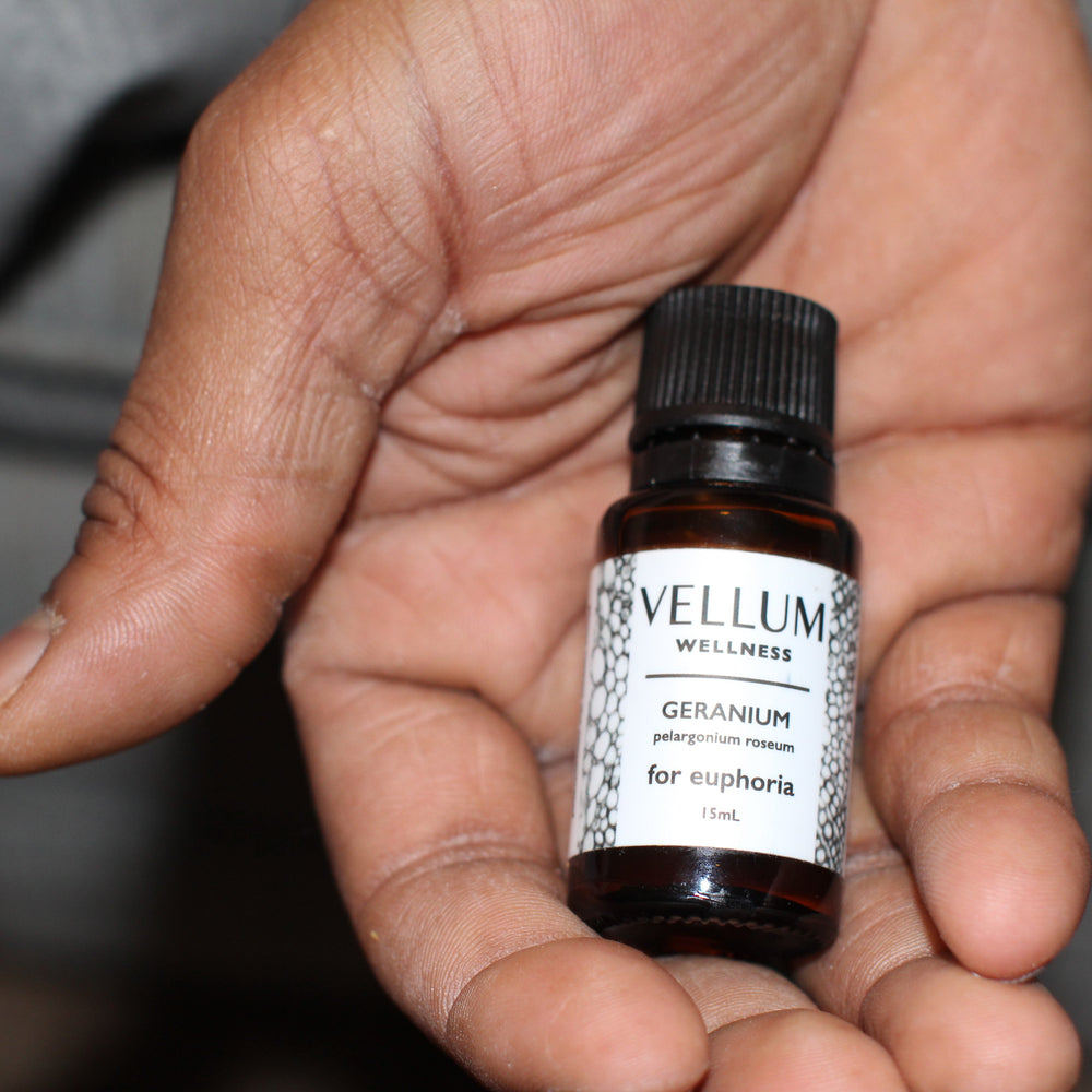 
                  
                    Geranium Essential Oil | Vellum Wellness
                  
                