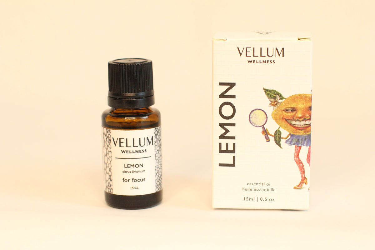 Lemon Essential Oil | Vellum Wellness