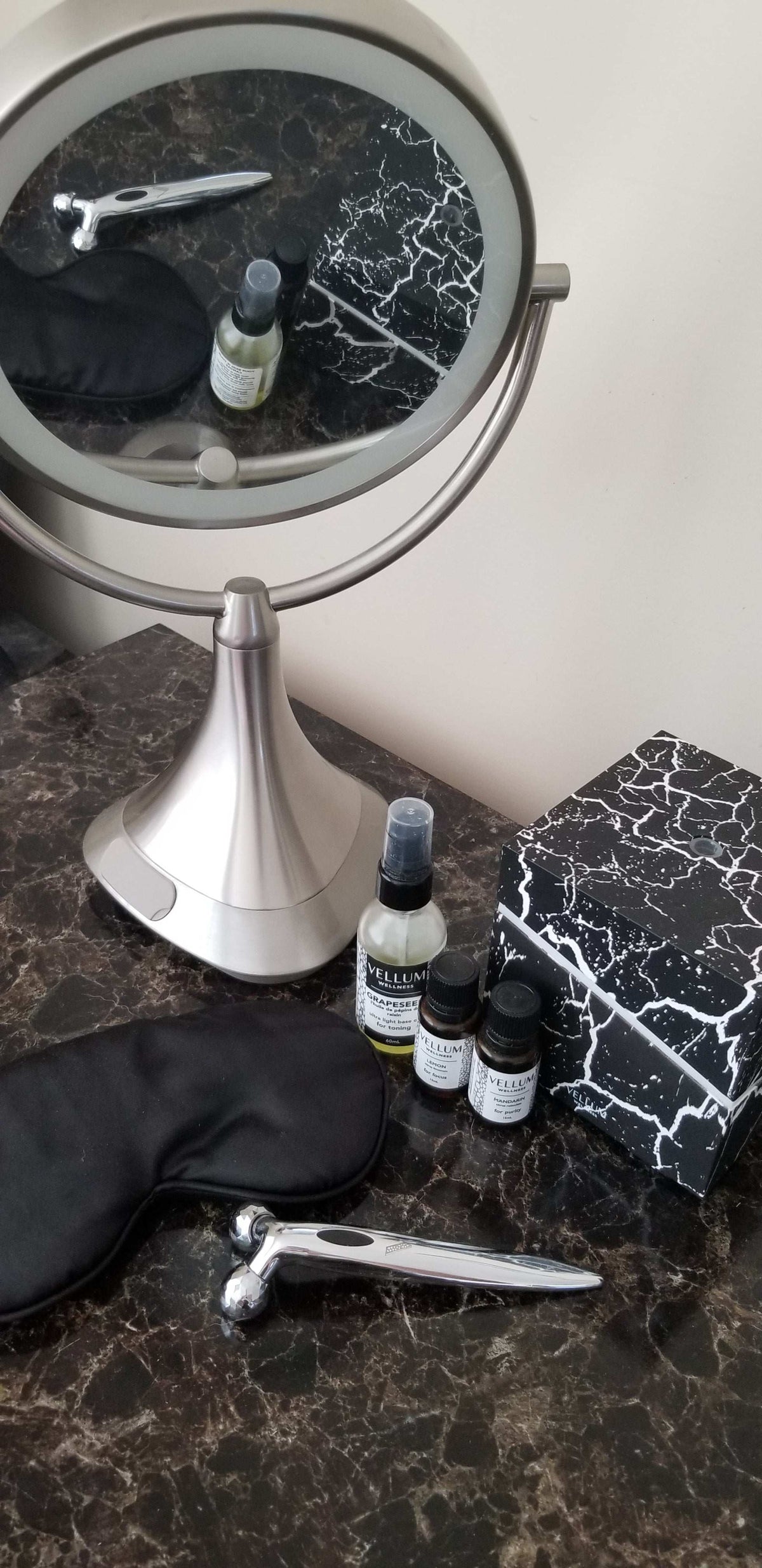 Sculpt and Tone Face Roller and Oil Bundle | Vellum Wellness