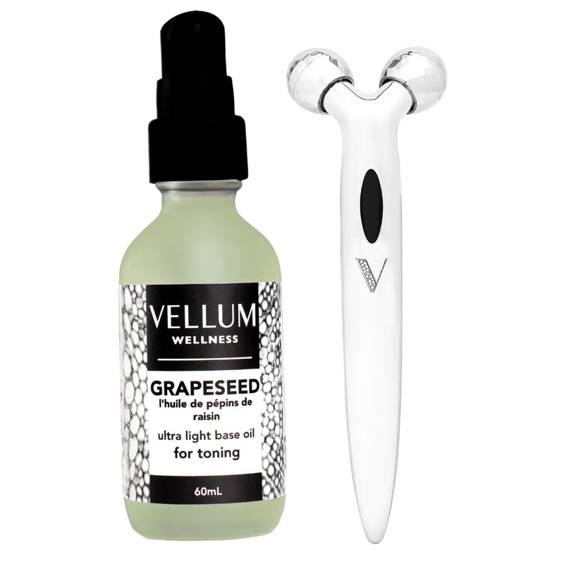 Sculpt and Tone Face Roller and Oil Bundle