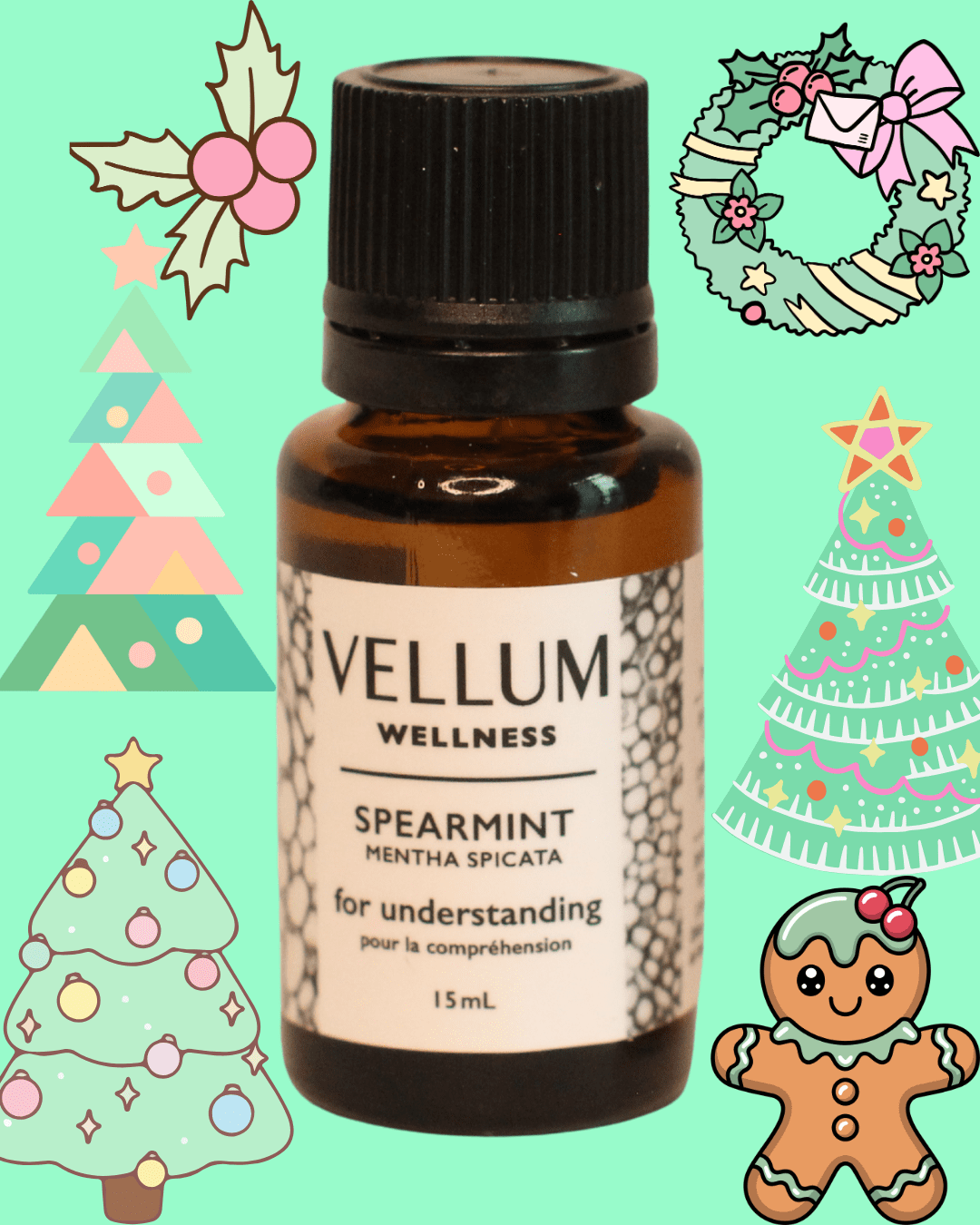 Spearmint Essential Oil | Vellum Wellness