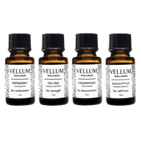 Winter Essential Oil Bundle (for the diffuser and shower) | Vellum Wellness