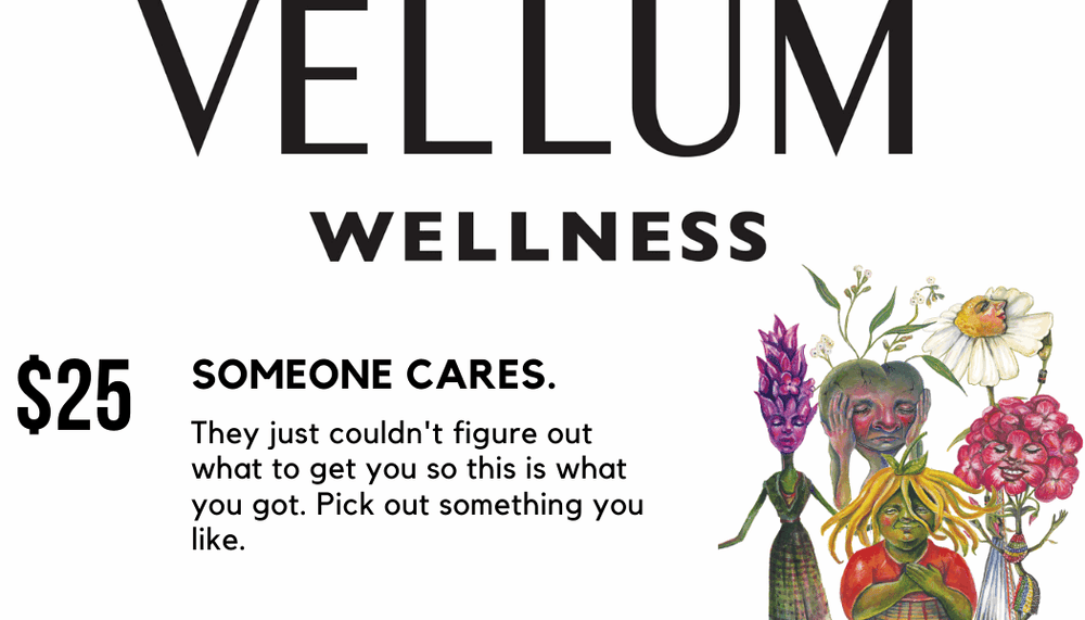 
                  
                    Vellum Wellness Twenty Five Dollar Gift Card
                  
                