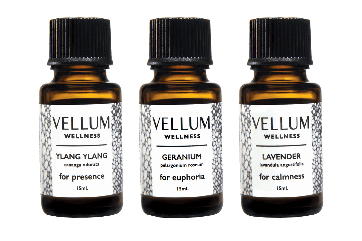 Floral Essential Oil Trio | Vellum Wellness